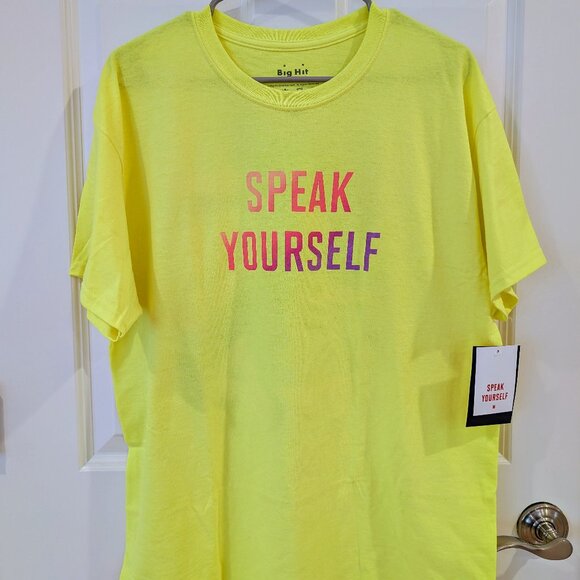 BTS Love Yourself-Speak Yourself World Tour Shirt - NWT - Adult Large - Picture 1 of 5